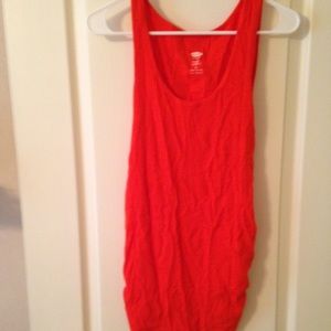 Old Navy maternity tank Orange Sz M